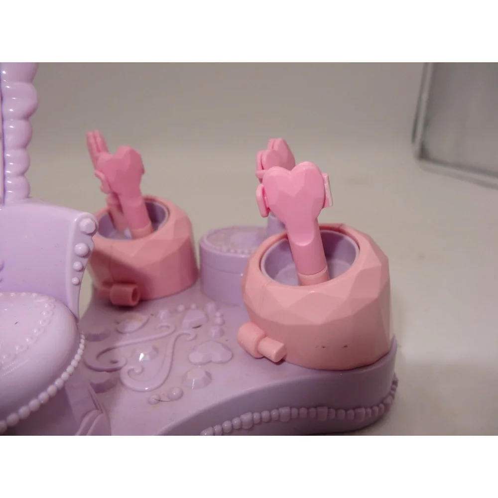 Takara Tomy Licca-chan Aqua Curl Mist Dresser Replacement Base‎ Purple Pink